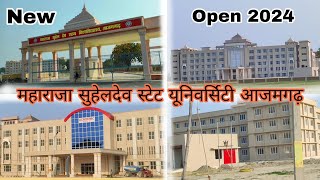 Azamgarh University  Maharaja Suheldev State University Azamgarh  Azamgarh University Open 2024 UP [upl. by Nadeen]