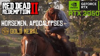 Red Dead Redemption 2 ODriscolls Attacks Shady Belle Camp  Horsemen Apocalypses Gold medal [upl. by Yllut]