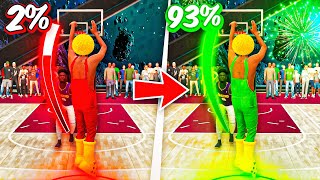 🏀 CÓMO HACER MÁS TIROS en VERDE en NBA 2K24 ✅ [upl. by Nissa]