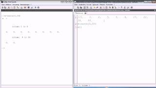 scilab tutorial 6 Fibonacci sequence For loop  matrices in one lesson [upl. by Ahsinat]