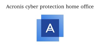 Тест Acronis Cyber Protect Home Office от 01122023 [upl. by Nyrehtac]