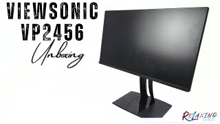 ViewSonic VP2456 Unboxing  24 inch FHD60Hz5ms [upl. by Eben]