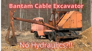 Schield Bantam T35 Cable Excavator [upl. by Eppesuig440]