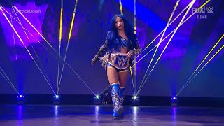 Sasha Banks Entrance As Smackdown Womens Champion  Smackdown December 11 2020 [upl. by Minna345]