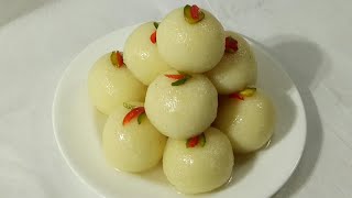 Suji Rasgulla RecipeRoshogolla RecipeMisti Recipeসুজির রসোগল্লা রেসিপিরসগোল্লা রেসিপিমিষ্টি। [upl. by Assiram124]