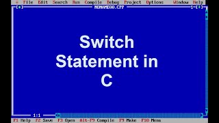 C Program10  Switch statement in C  Add subtract multiply amp divide using switch statement [upl. by Cock479]