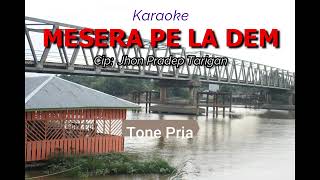 MESERA PE LA DEM Gendang TONE PRIA KARAOKE [upl. by Nhoj]