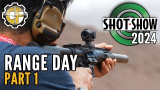 SHOT Show 2024 Range Day Part 1 [upl. by Inar]