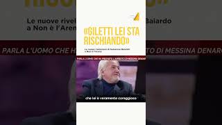 quotGiletti lei sta rischiando parecchioquot le nuove rivelazioni di Baiardo a Non è lArena [upl. by Verras]