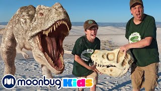 Giant TRex Dinosaur vs Park Rangers  BEST OF TRexRanch  Explore With Me [upl. by Felike]