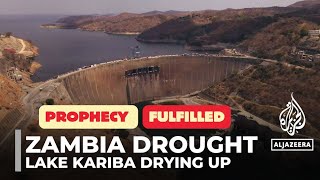 PROPHECY FULFILLED Zambia Faces 21Hour Power Cuts As Lake Kariba Dries Up  Prophet ABEL T BOMA [upl. by Ethbinium]