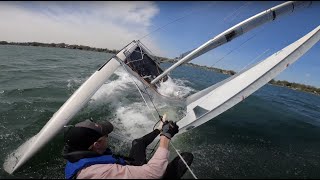 Nacra 60 NA pitchpole [upl. by Sweyn]