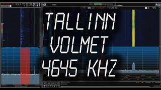 Tallinn Volmet Aircraft weather information  4645 kHz [upl. by Engedi]