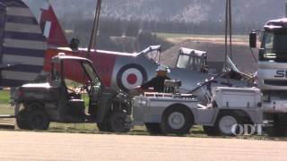 Wartime plane in crash at Wanaka [upl. by Retla184]