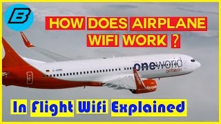 Tech Tips  How Does AirPlane Wifi Work In Flight WiFi Explained [upl. by Pomeroy759]