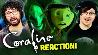 CORALINE MOVIE REACTION First Time Watching  Full Movie Review  Other Mother [upl. by Roselani323]