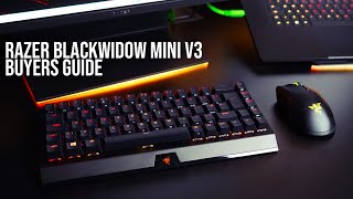 Razer Blackwidow V3 Mini Hyperspeed  Unboxing and First Impressions [upl. by Oirrad418]