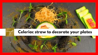 Cooking tips Crispy celeriac straw [upl. by Monroe]