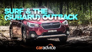 2018 Subaru Outback 25i Premium review The surfing trip [upl. by Adnirol77]