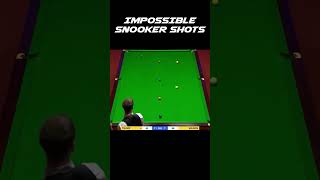 Impossible Snooker Shots snooker snookermoments snookershots [upl. by Kosse]