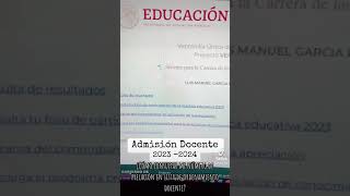 ¿Cómo consultar mi número de prelación en lista de ordenamiento docente [upl. by Coridon195]