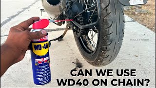 How To Clean Bike Chain with WD40  Easy amp Quick Chain Cleaning [upl. by Gies]