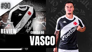 Review  Camisa do Vasco  Home 2425 90 [upl. by Awad]