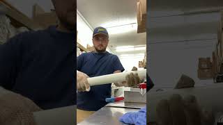 Sweeping 90Degree Bend in 2quot PVC Pipe pvc [upl. by Elroy549]