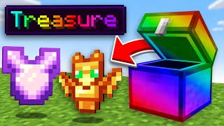 I Added CUSTOM TREASURE to Minecraft [upl. by Gninnahc]