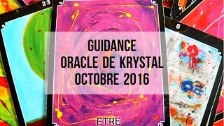 Tirage Oracle de Krystal Capricorne Octobre 2016 [upl. by Dex]