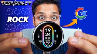 Fireboltt ROCK Budget AMOLED Premium Smartwatch  Unboxing amp Review  Under 3000 😱 [upl. by Keg]