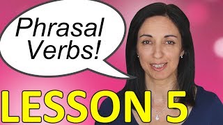 Phrasal Verbs in Daily English Conversations 5  English Vocabulary Lesson [upl. by Zalea832]