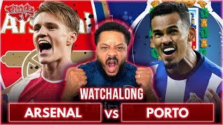 Arsenal 10 Porto 42 Penalties  UEFA Champions League Round Of 16  Watchalong WTroopz [upl. by Wayland]