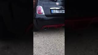 500 abarth bombardone scarico magneti marelli [upl. by Ainna]