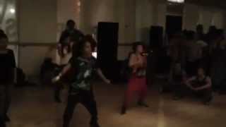 Charlize Glass amp Camren Bicondova  Anjulie  quotWhite Lightsquot Choreography by Dejan Tubic [upl. by Lucais]