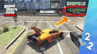 GTA ONLINE  TJÄNAR 1 MILJON PÅ 6 MINUTER [upl. by Yared737]