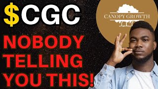 CGC Stock ANALYSIS CRAZY buying CGC [upl. by Auop101]