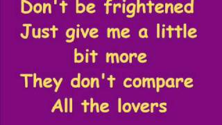 Kylie Minogue  All The Lovers  LyricS [upl. by Gombach]