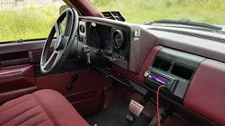 1989 chevy Silverado 57 project truck [upl. by Thanasi321]