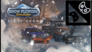 SNOW PLOWING SIMULATOR indiespotlight [upl. by Aleibarg524]