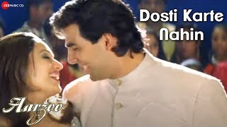 Dosti Karte Nahin  Aarzoo  Akshay Kumar Madhuri Dixit Saif Ali Khan  Kumar Sanu Udit N Alka Y [upl. by Strickman]