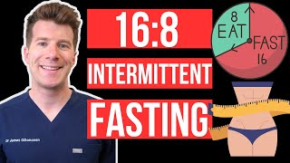 Doctor explains HOW TO DO THE 168 INTERMITTENT FASTING DIET  Weight loss blood sugar control [upl. by Zahc960]