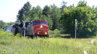 CN 406 at River Glade July 9 2009 [upl. by Noyerb]