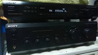 SONY STSE700 tuner LWMWFM tuning [upl. by Gent963]