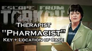 quotPharmacistquot task key location  room  Therapist Quest 2019 Escape From Tarkov [upl. by Turmel]