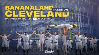 Savannah Bananas at Cleveland Guardians MLB Stadium [upl. by Lozar582]