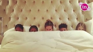 BedTime mit ihren Kids Heidi Klum zeigt erstmals ihre Kinder [upl. by Netsirt]