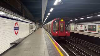 Westbound Metropolitan Line Train Leaving Euston Square Station [upl. by Drannel]