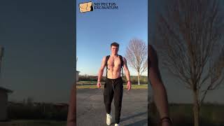 my pectus excavatum transformation  compilation [upl. by Eniffit]