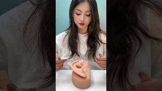 Mesmerizing ASMR Ear Cleaning Session😍 earwaxremoval viral satisfying asmr foryou fyp leiput [upl. by Panther]